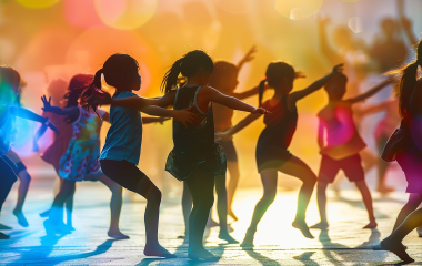 Динамичные детские танцы: современное движение для маленьких танцоров