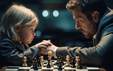 Как объяснить детям вскрытый шах и двойной шах в шахматах