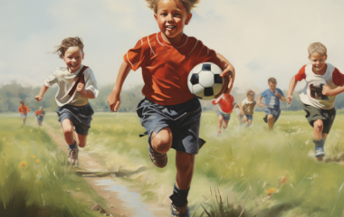 Діти займаються спортом: фотографії дітей під час тренувань