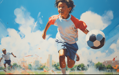 Мультфильм про спорт для детей первого класса, анимация спорт дети