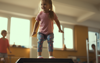 Гімнастика на батуті для дітей: стрибки на батутах із користю!