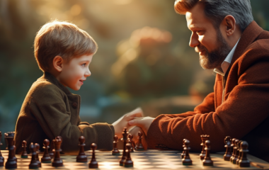 Виникнення та легенди про шахи для дітей