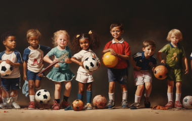 Картини для дітей: надихаючі спортивні написи для дітей