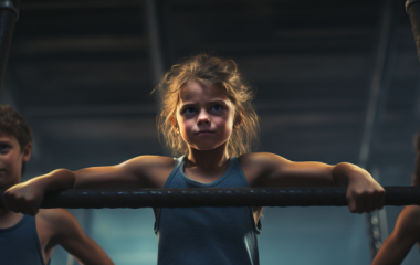 Спортивна гімнастика для дітей: малюків, дівчаток та хлопчиків