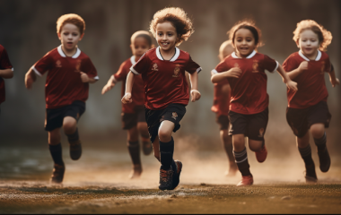 Заняття спортом для дітей 4 років – ефективний відпочинок влітку