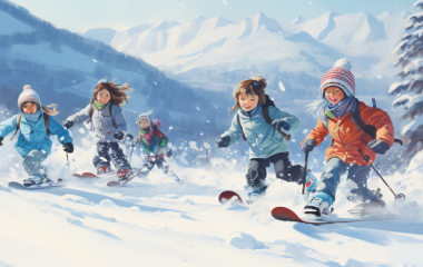 Зимові види спорту розмальовки для дітей друкувати