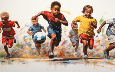 Діти майбутнього спорту: мистецтво малюнка та живопису