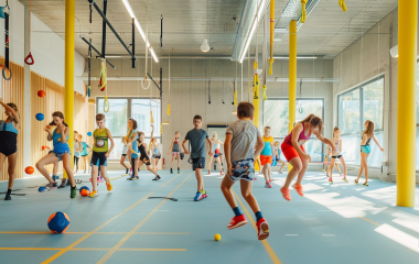 Акробатика для детей 8 лет: занятия фитнесом для развития гибкости и координации