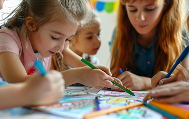 Уроки рисования для детей: обучение рисованию и развитие творческого потенциала ребенка