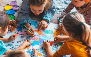 Техники рисования для детей 6-7 лет: интересные методы в искусстве для 6 и 7-летних детей